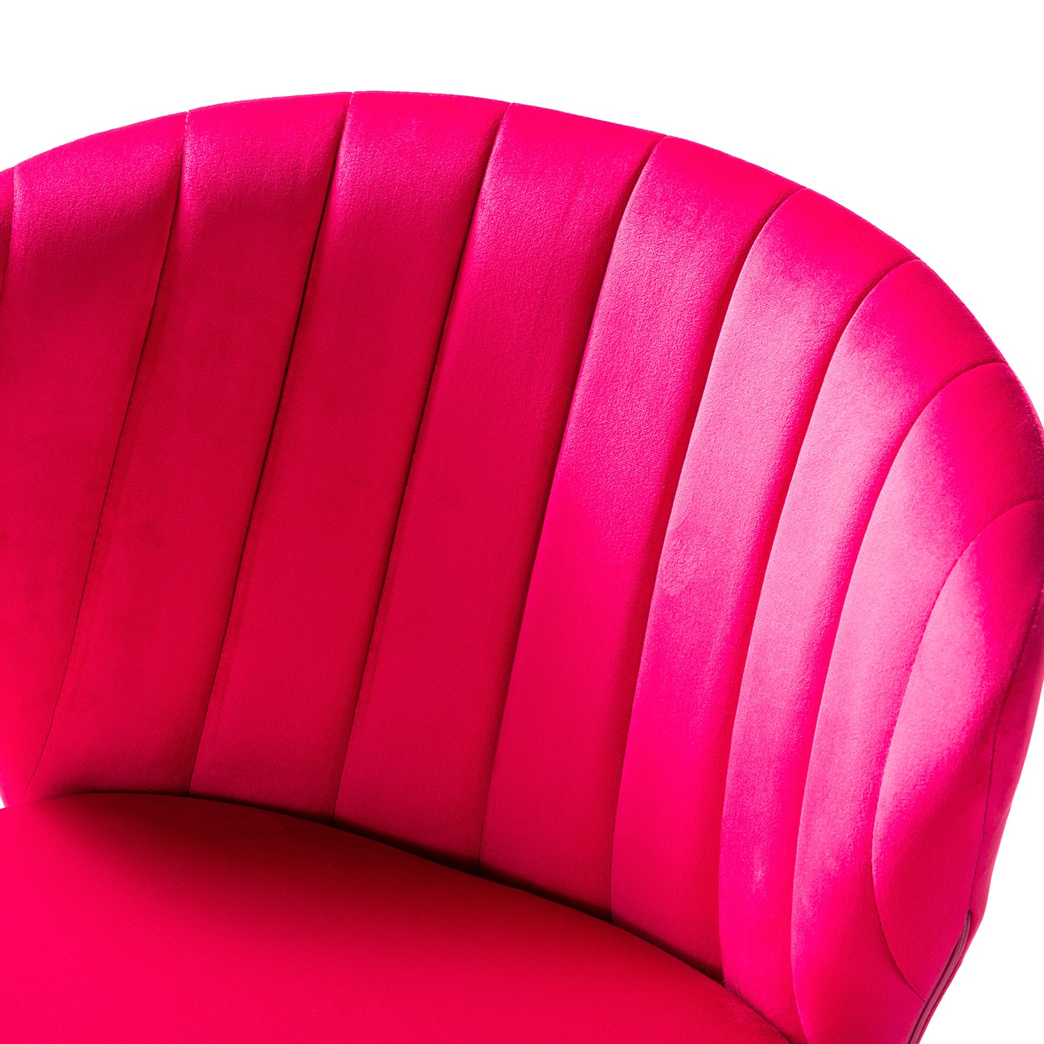 Luna Side Chair in Fuchsia