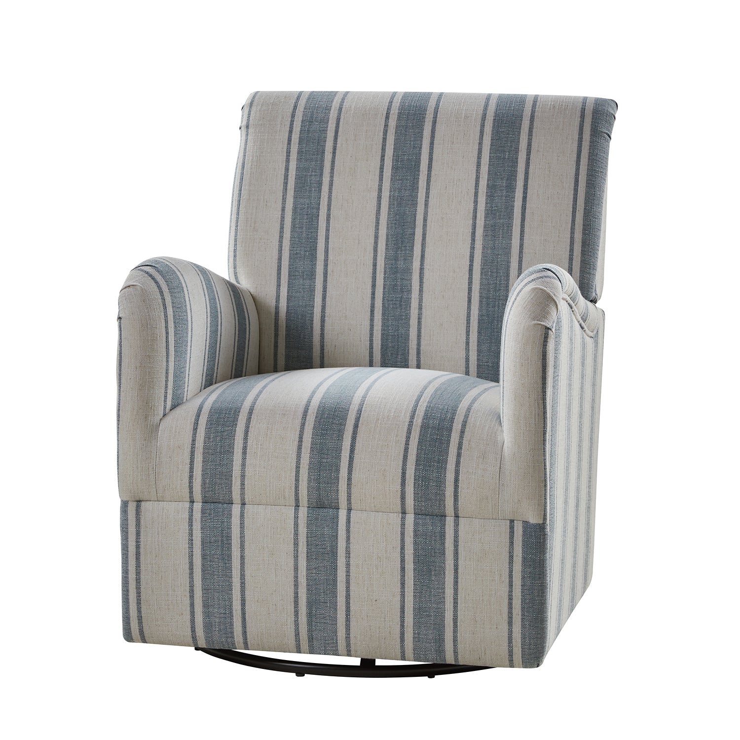 Alice Swivel Armchair in Blue