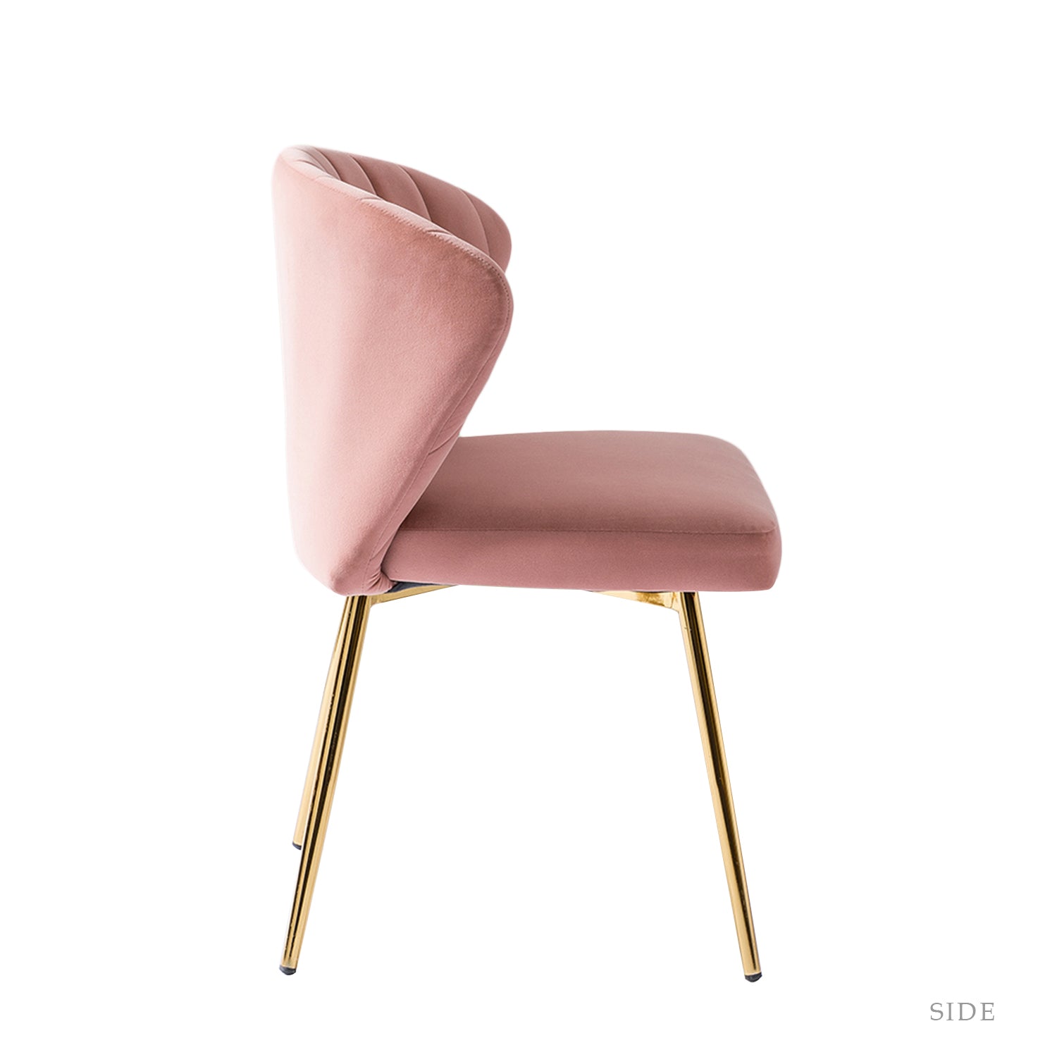 Luna Side Chair in Pink