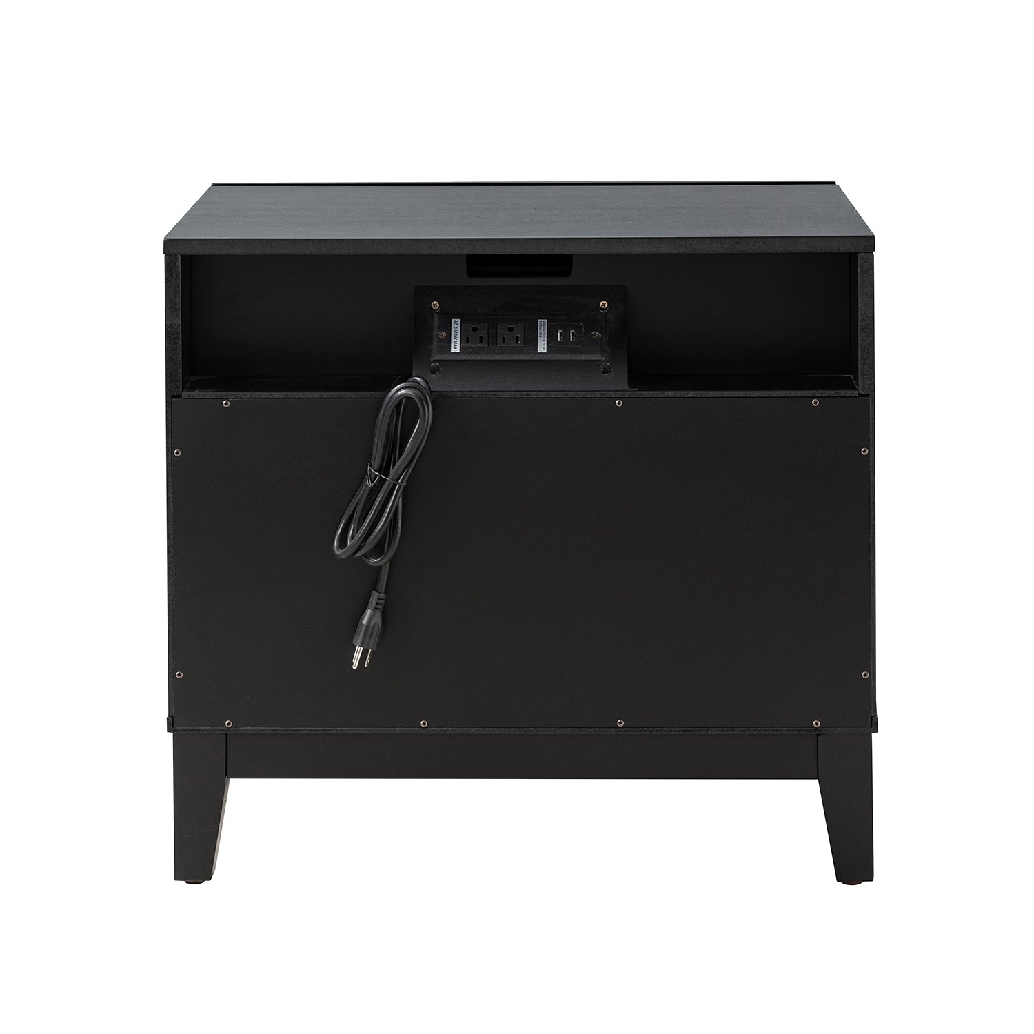 Helga Nightstand in Black
