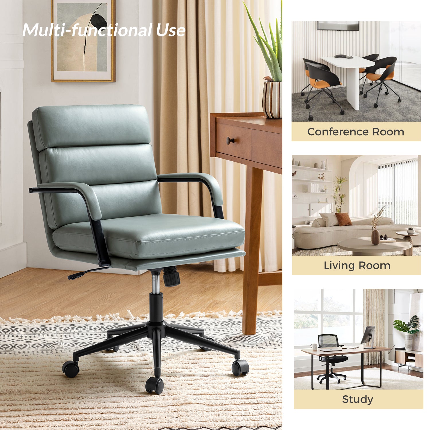 Indigo Task Chair in Sage