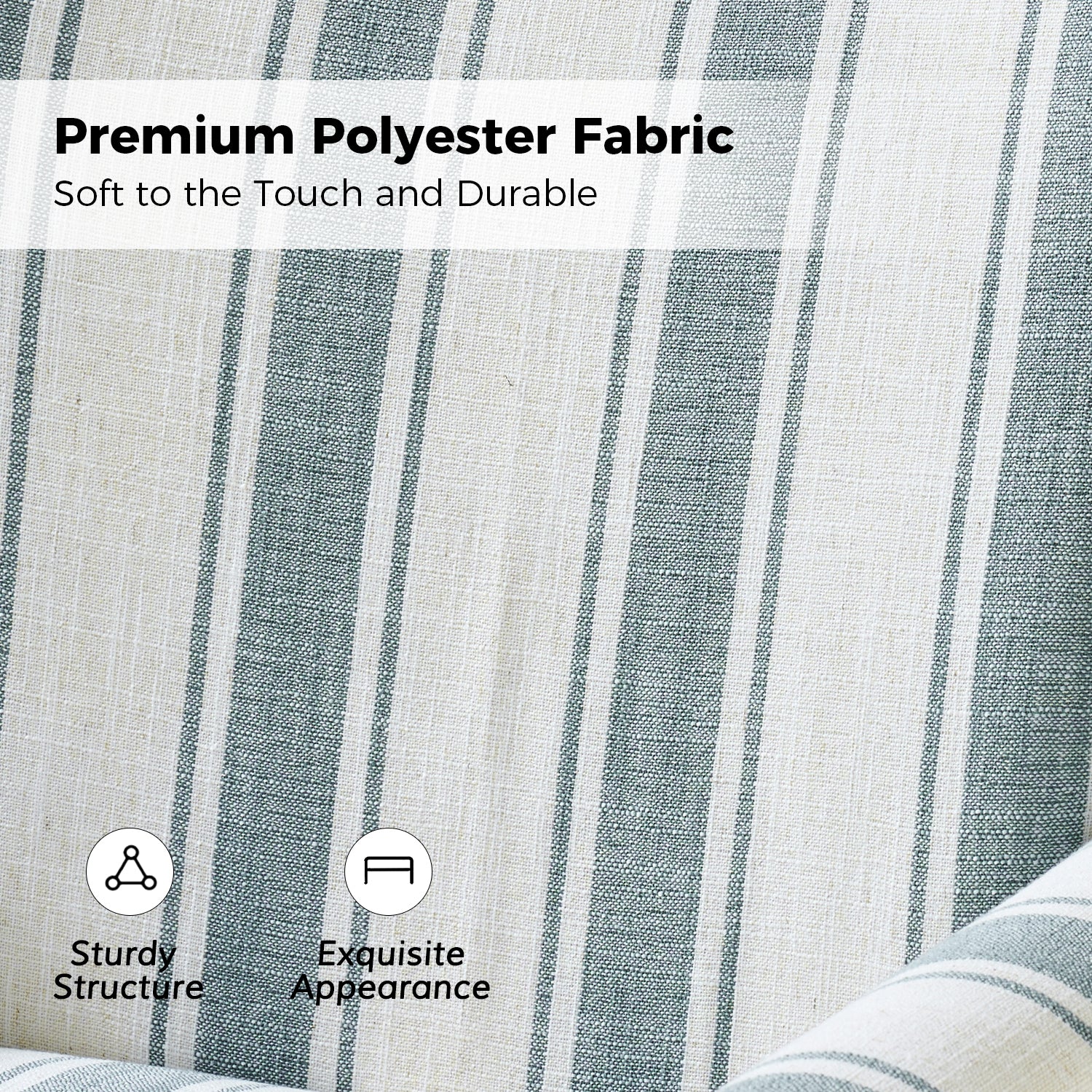 Knud Swivel Chair in Blue