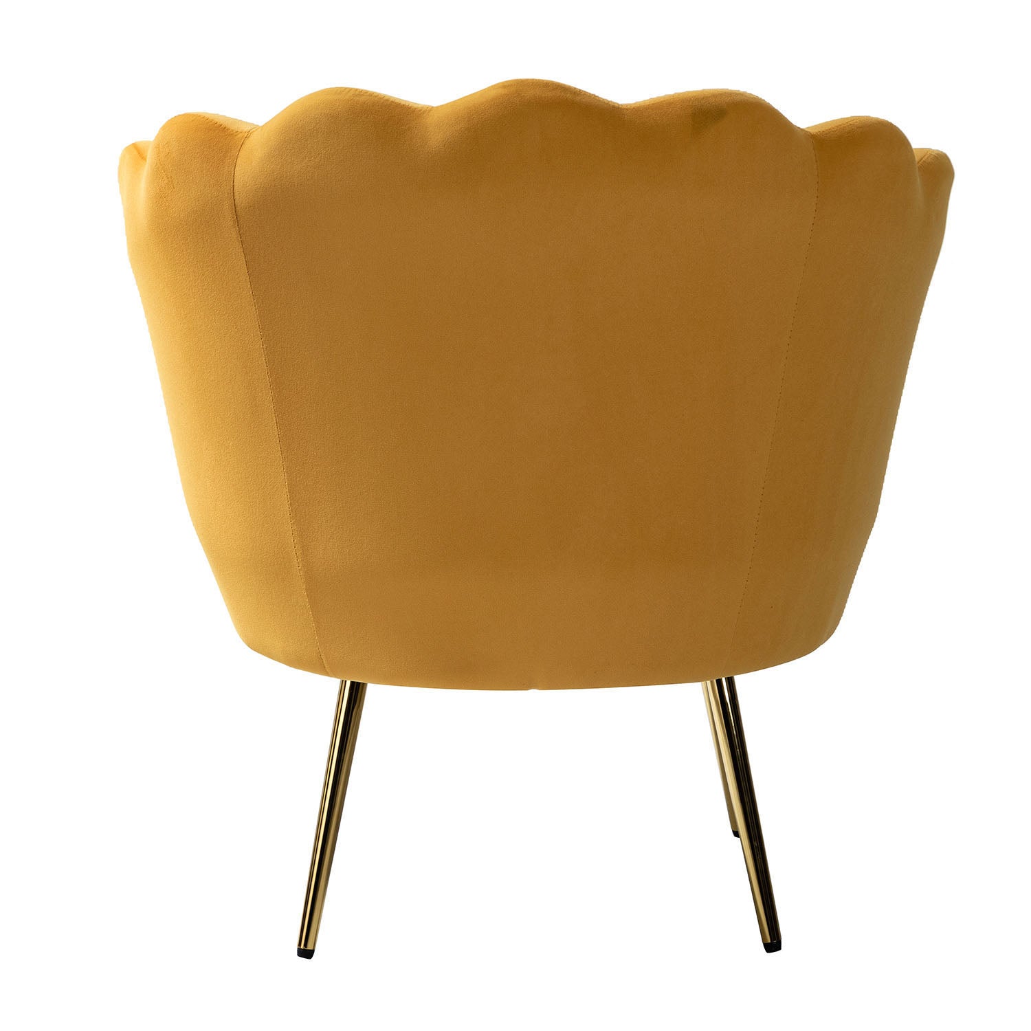 Donata Barrel Chair in Mustard