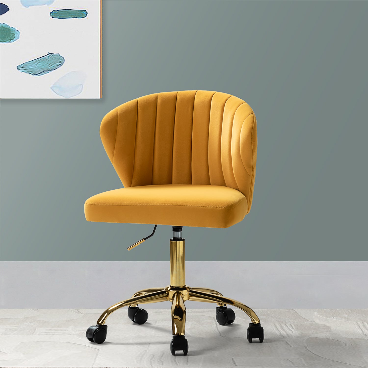 Ilia Task Chair in Mustard