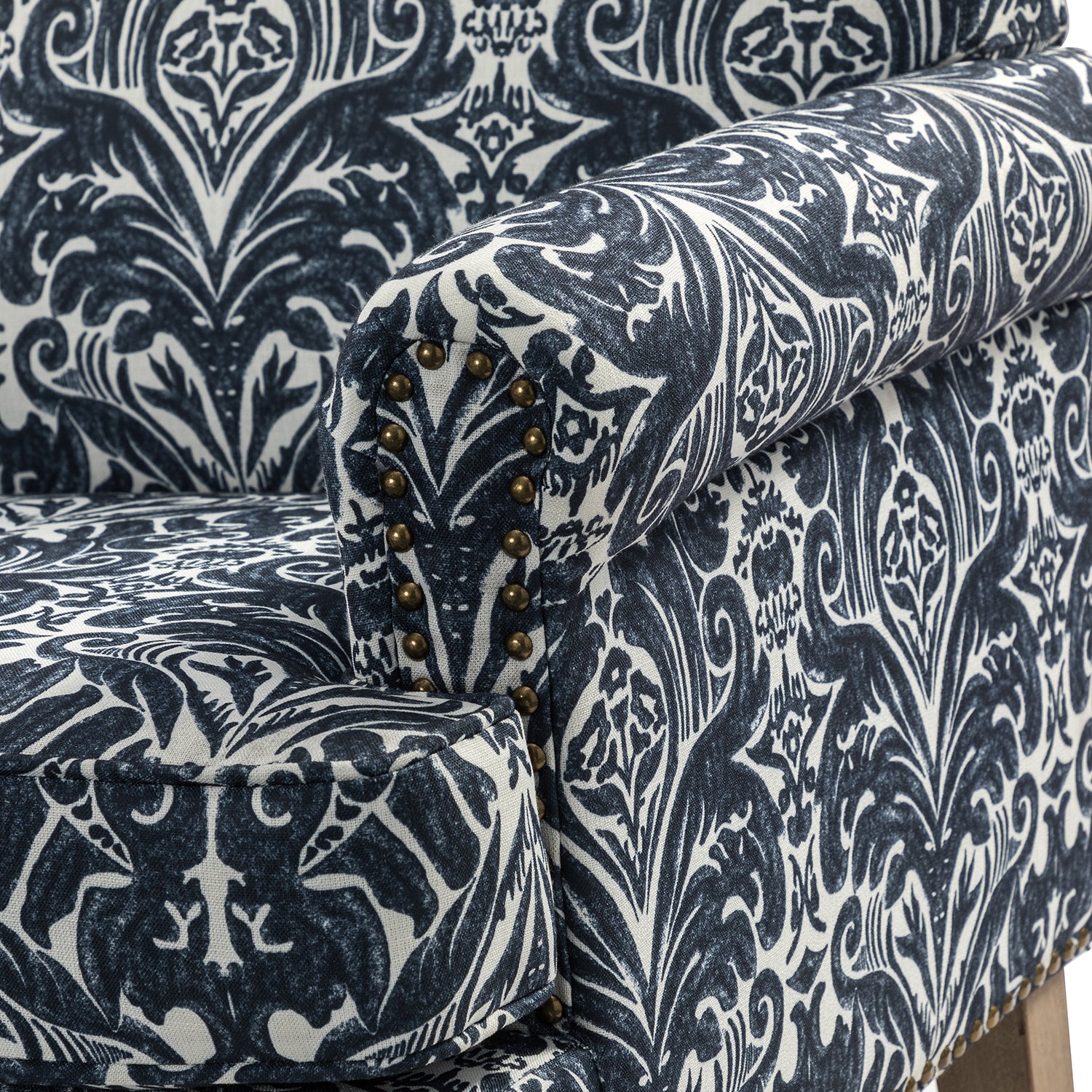 Murray Accent Chair in Navy