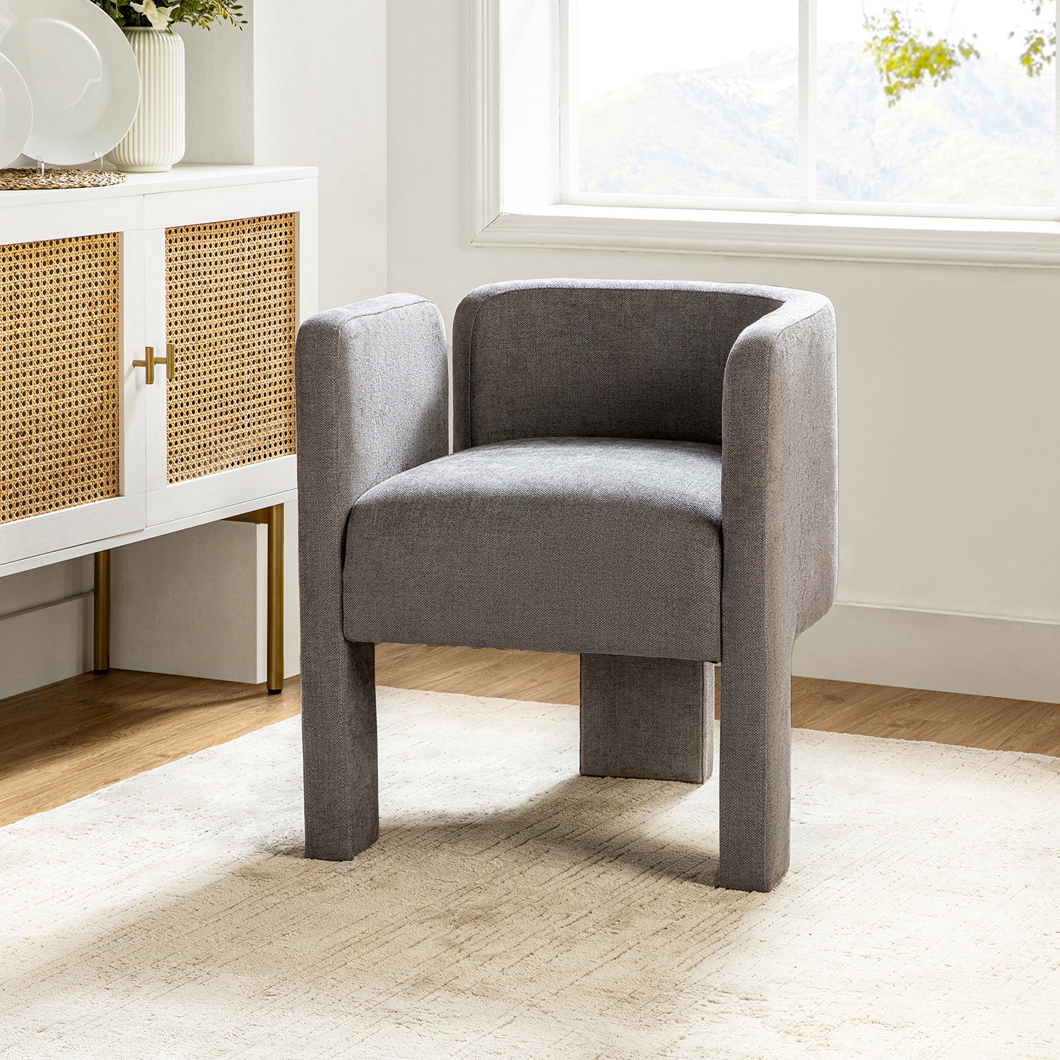 Eugen Dining Chair in Grey