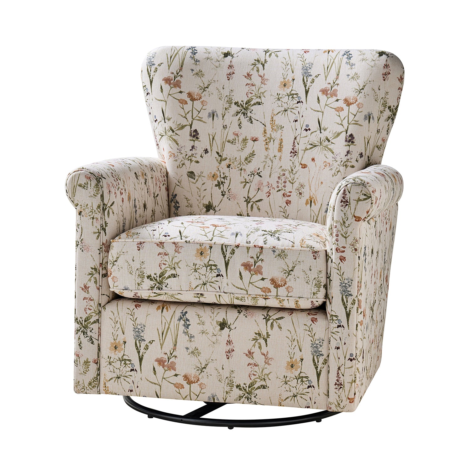 Knud Swivel Chair in Spring
