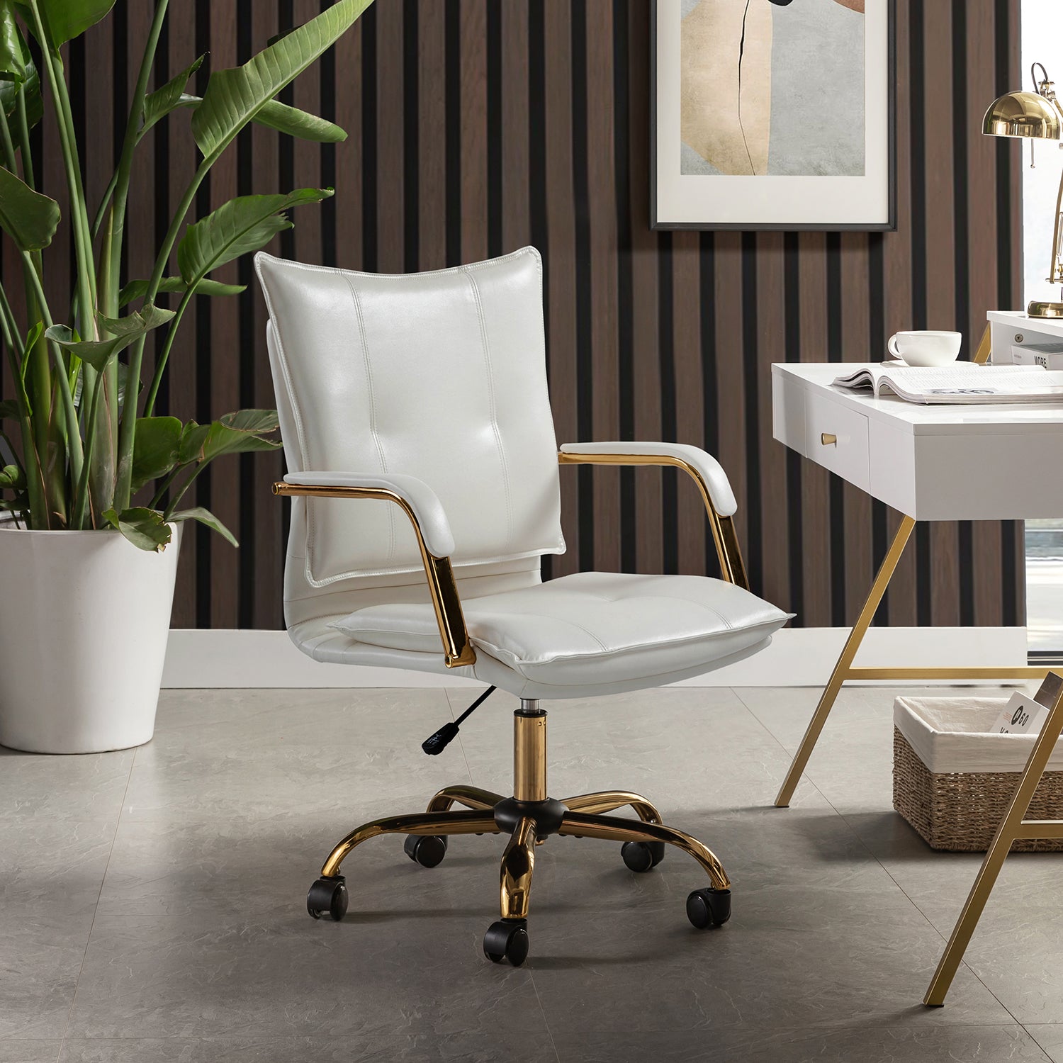 Maryland Office Chair in White