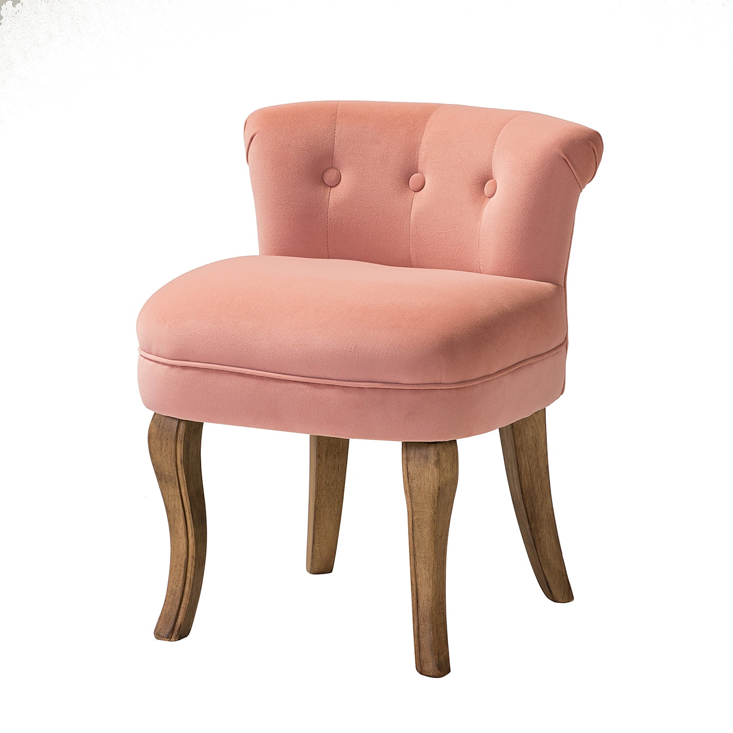 Lera Vanity Stool in Pink