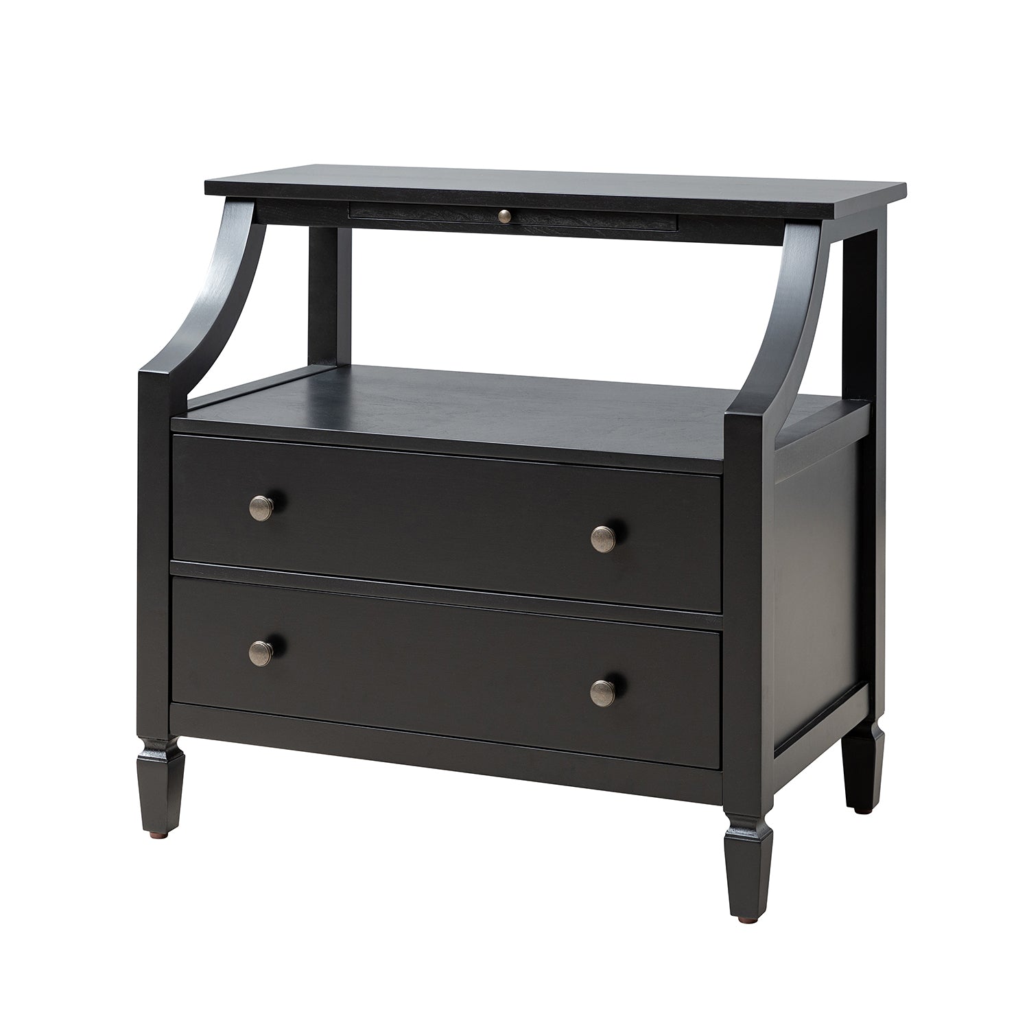 Bernadette Nightstand in Black