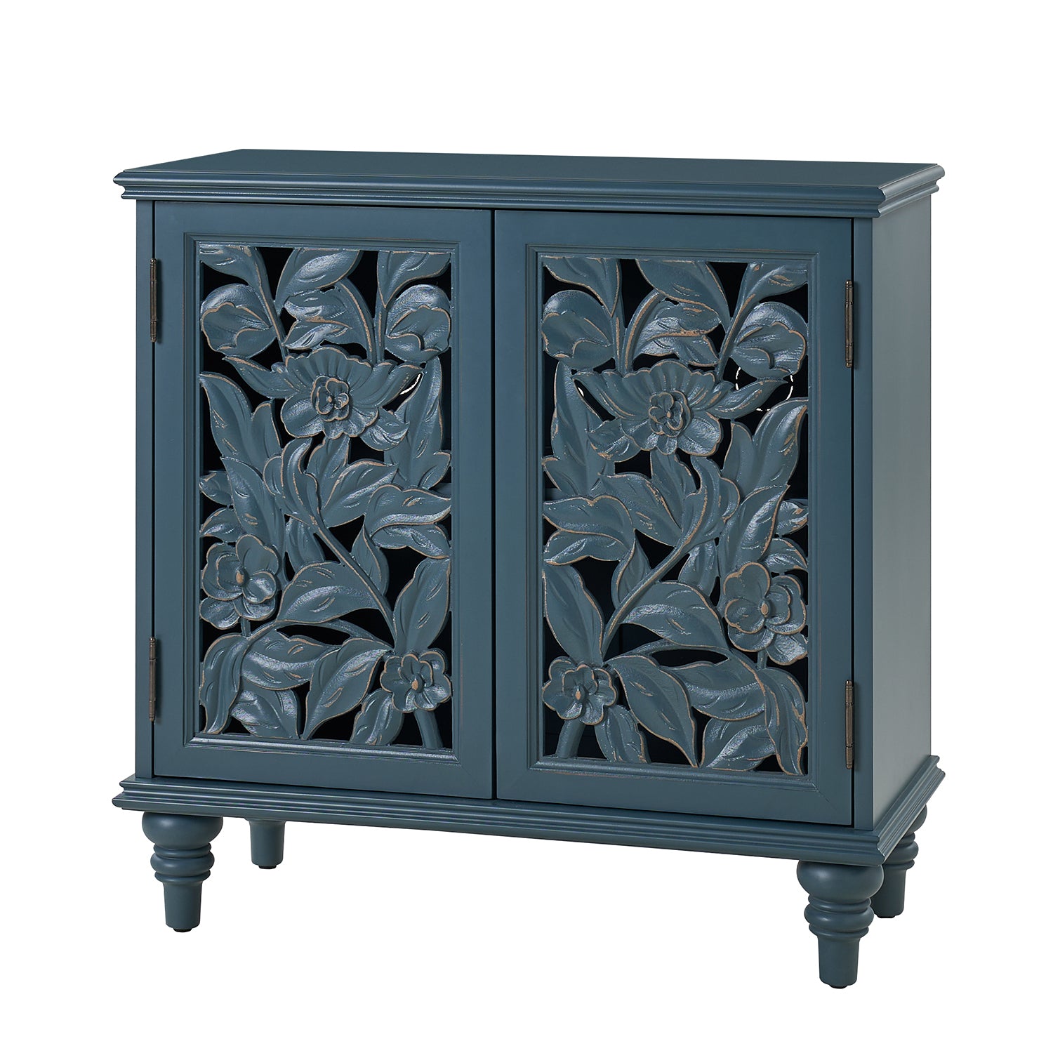 Alban Accent Cabinet in Blue