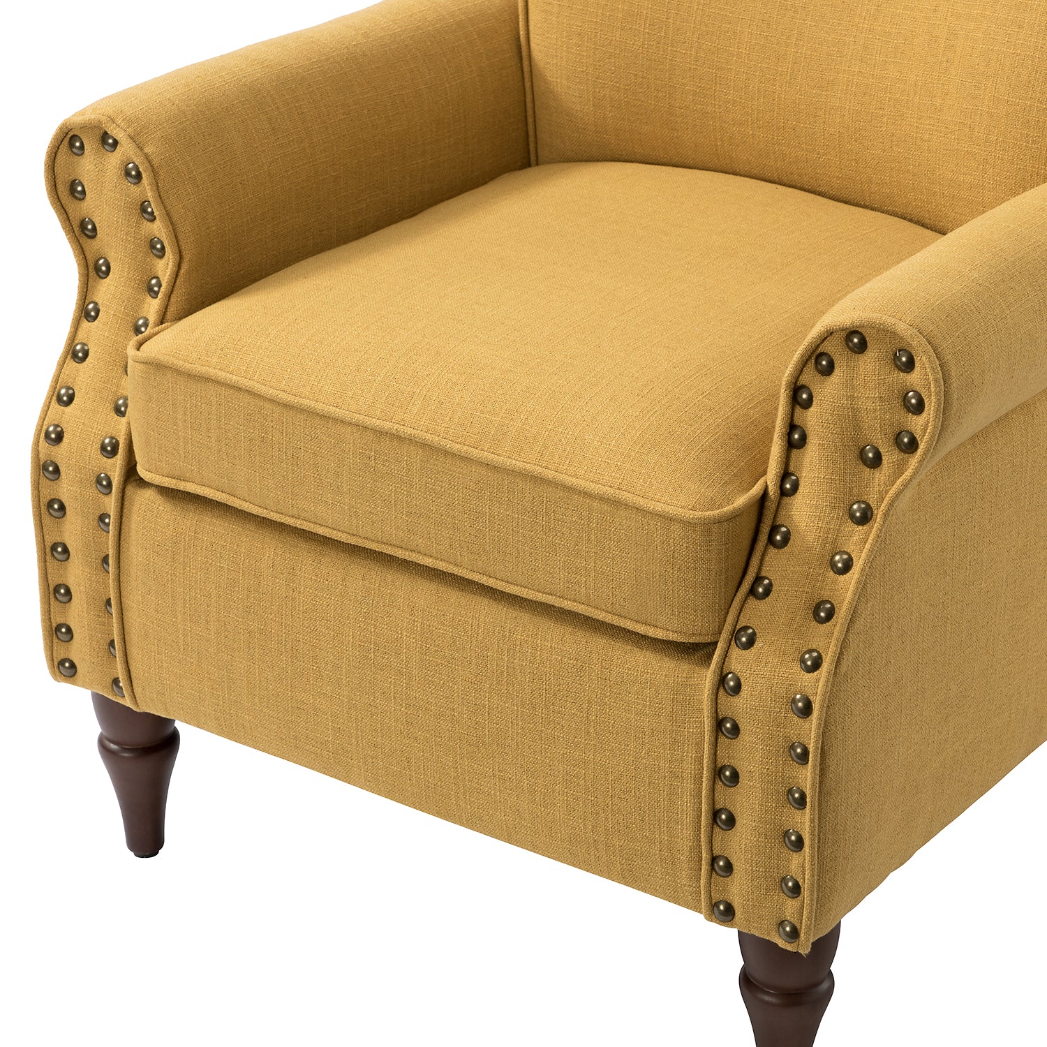 Cythnus Armchair in Mustard