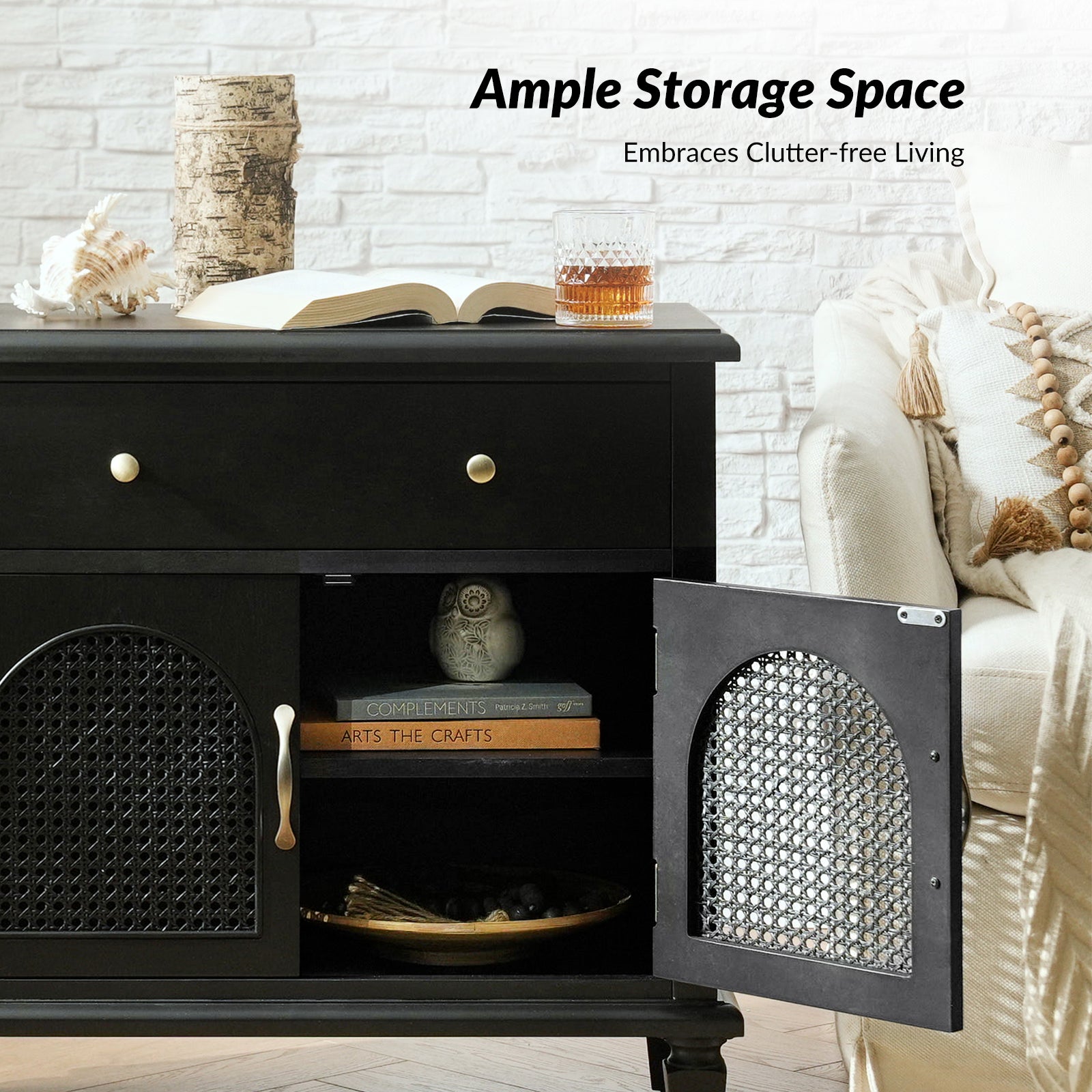 Sebastian Nightstand in Black