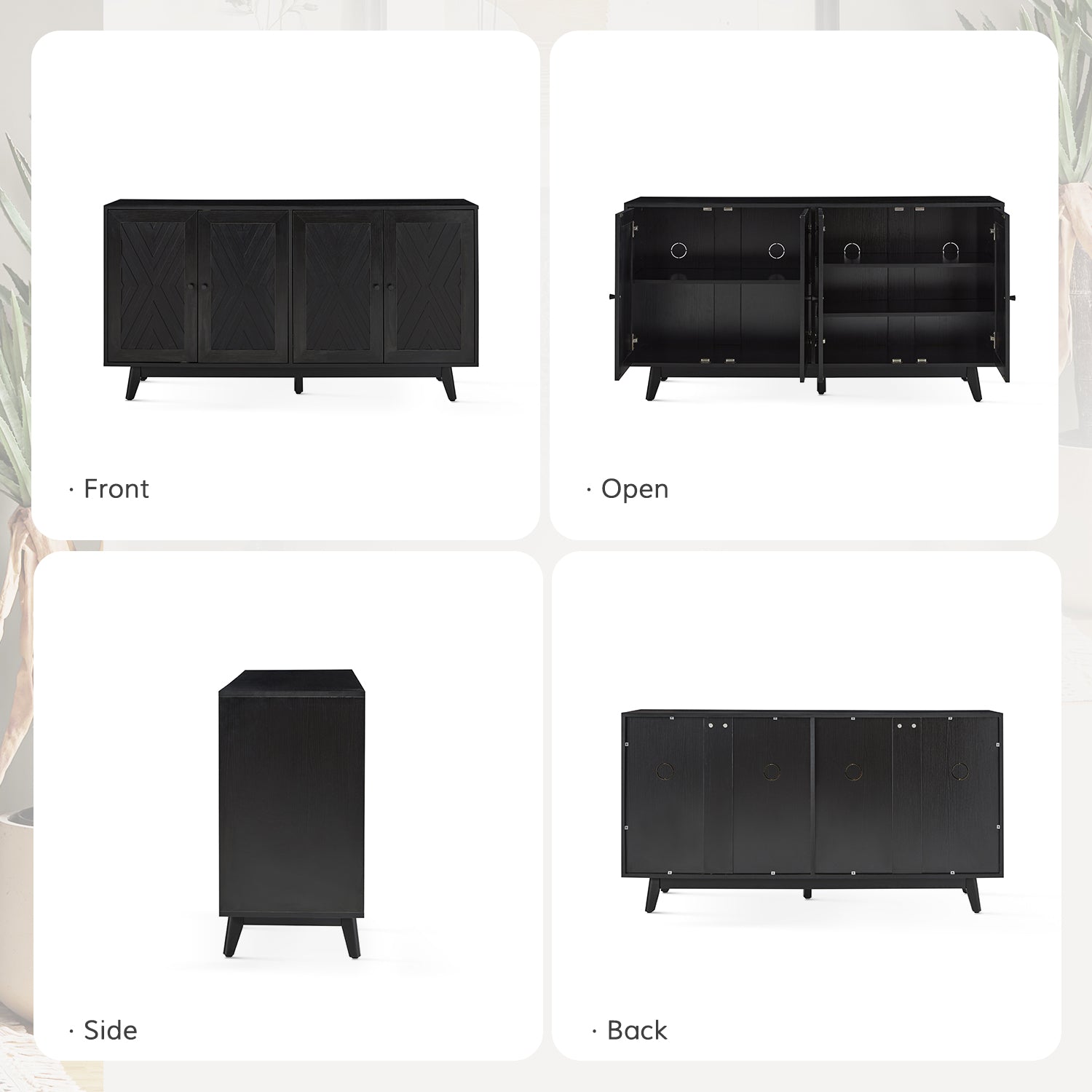 Joseph Sideboard in Black