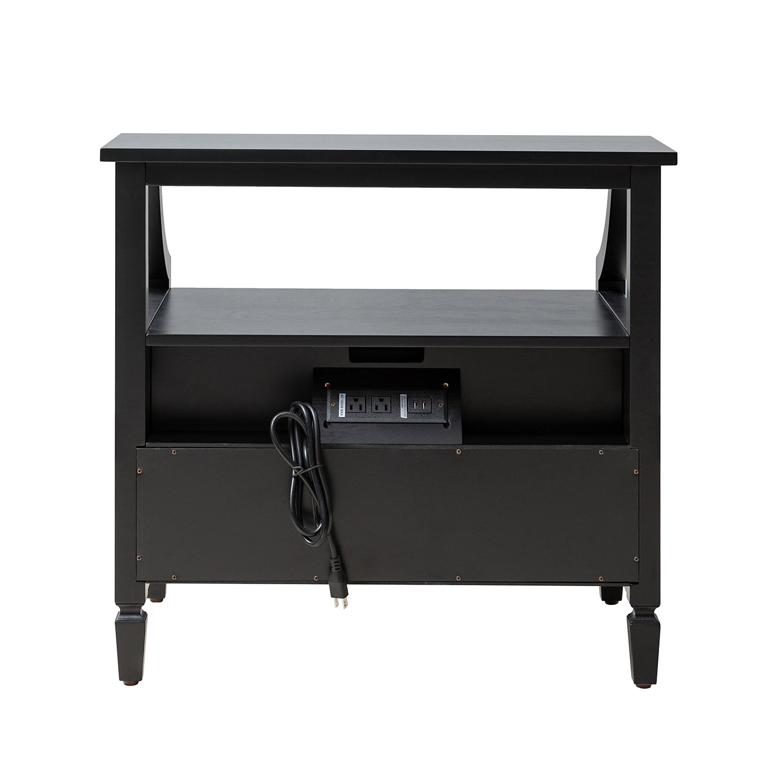 Bernadette Nightstand in Black