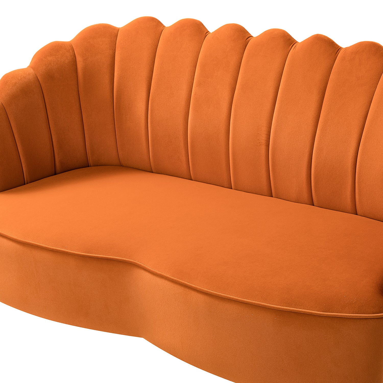 Donata Loveseat in Orange