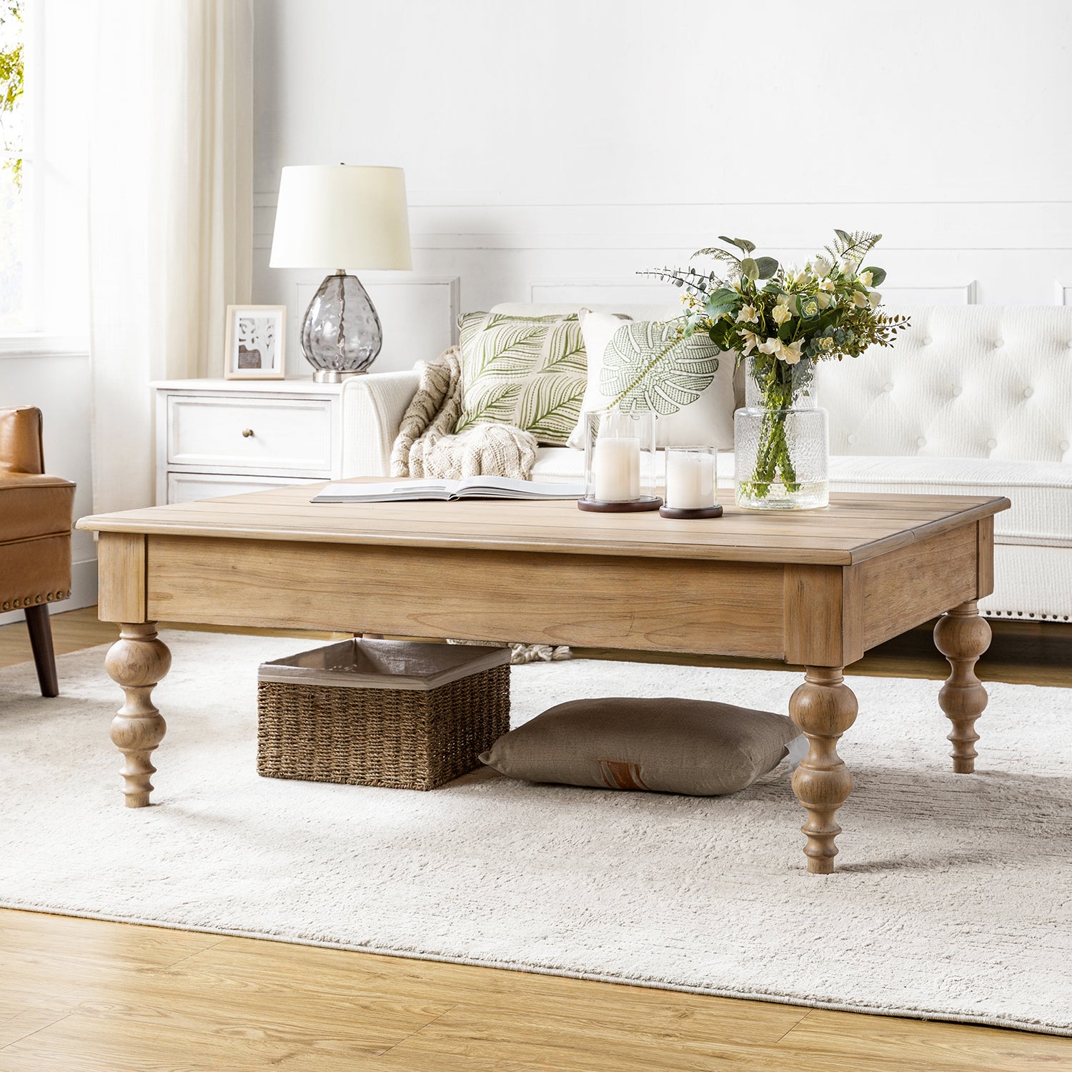 Angelica Lift Top Coffee Table in Natural