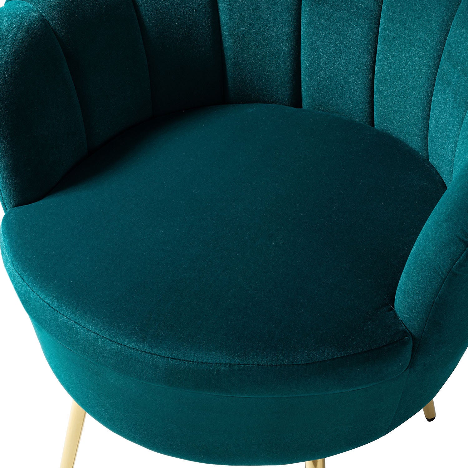 Donata Barrel Chair in Teal