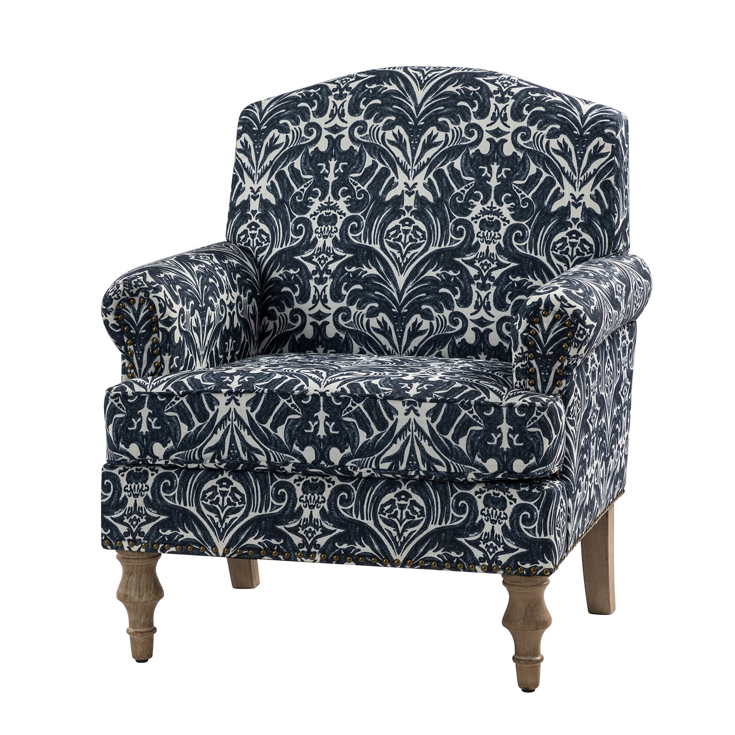 Murray Accent Chair in Navy