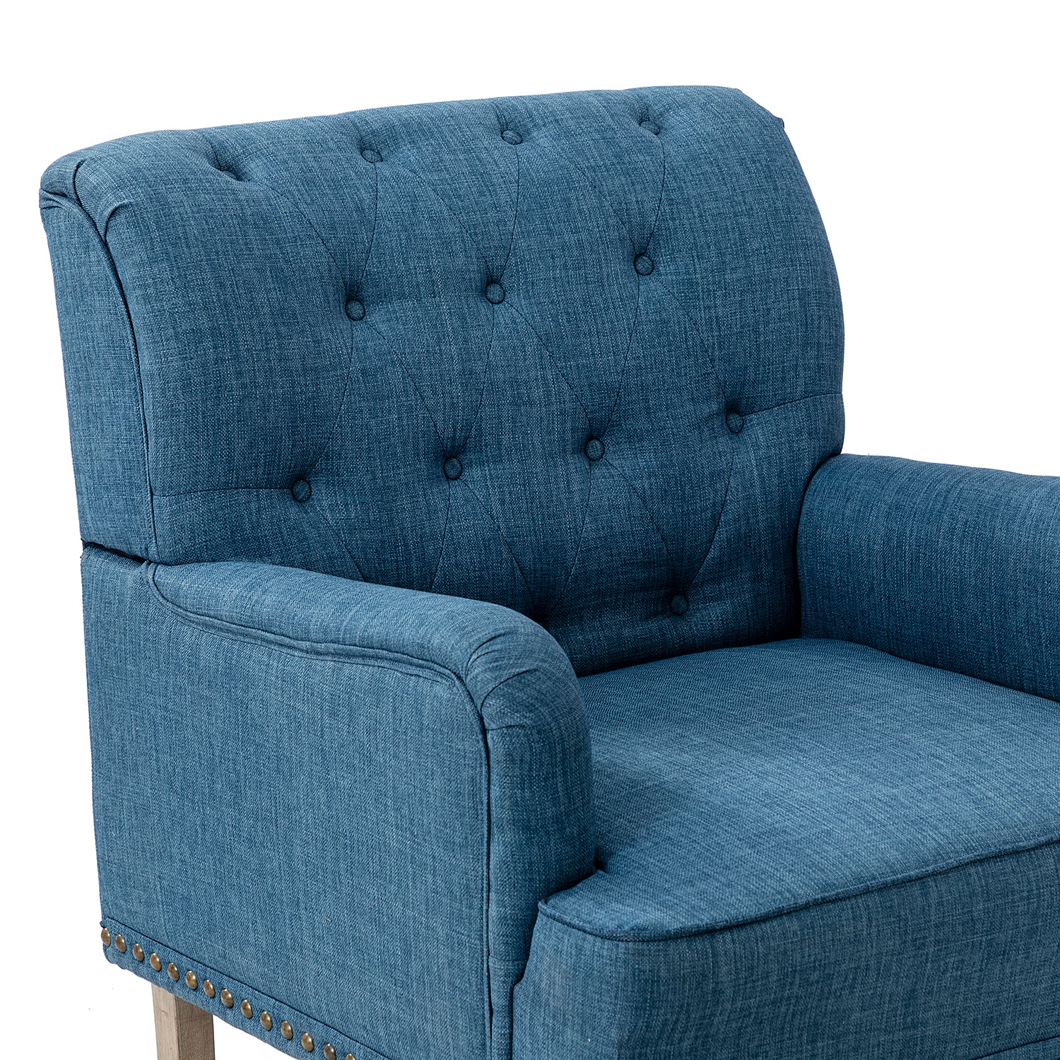 Naida Armchair in Navy