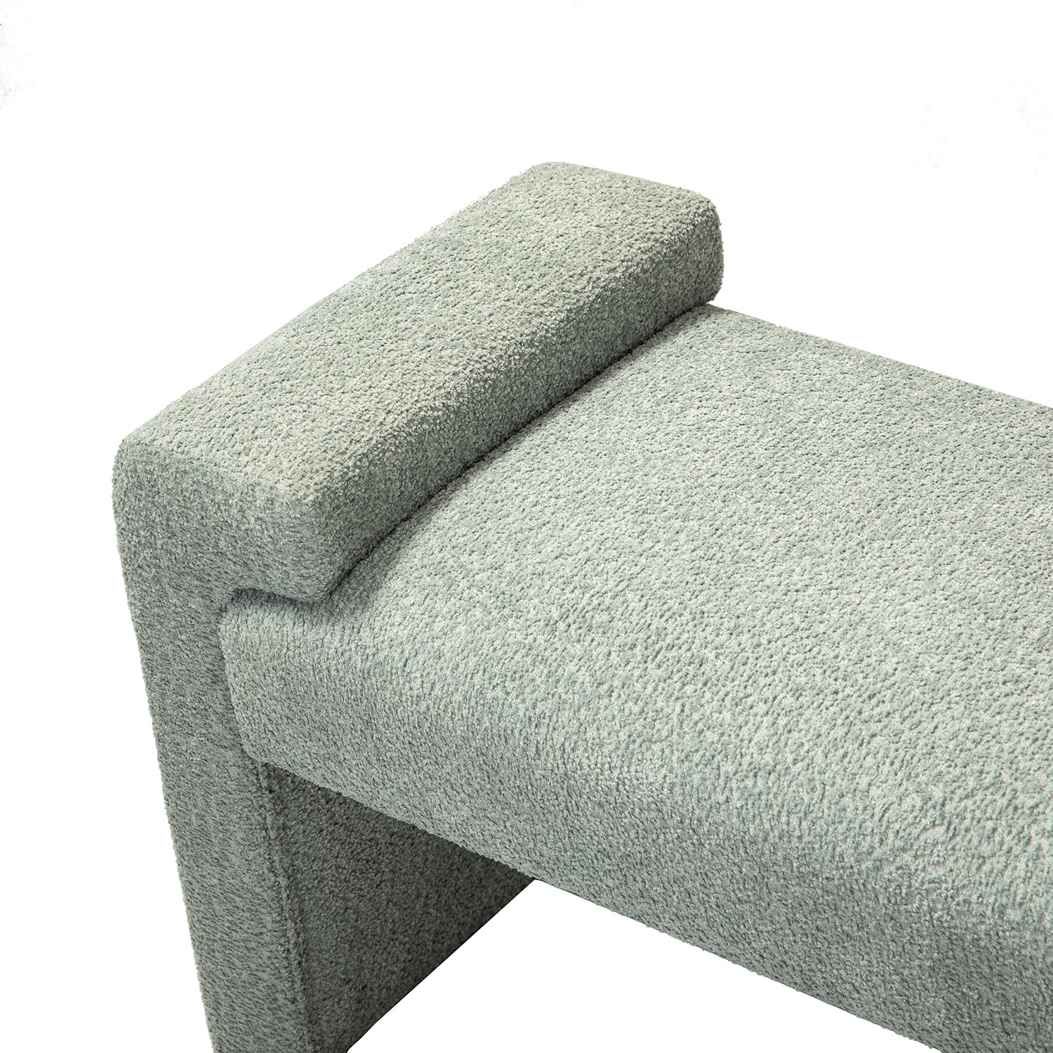 Severin Upholstered Bench in Sage