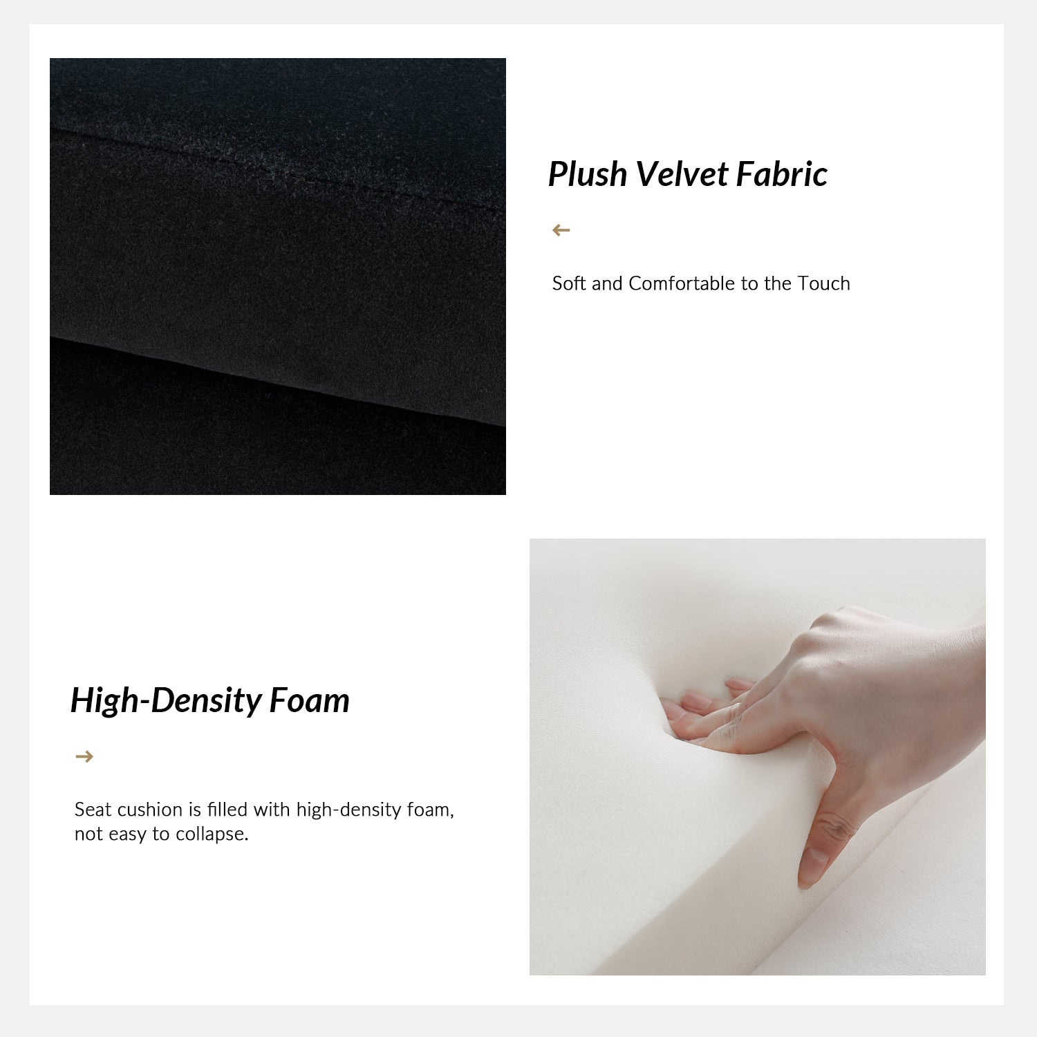 Christoph Upholstered Flip Top Storage Bench in Black