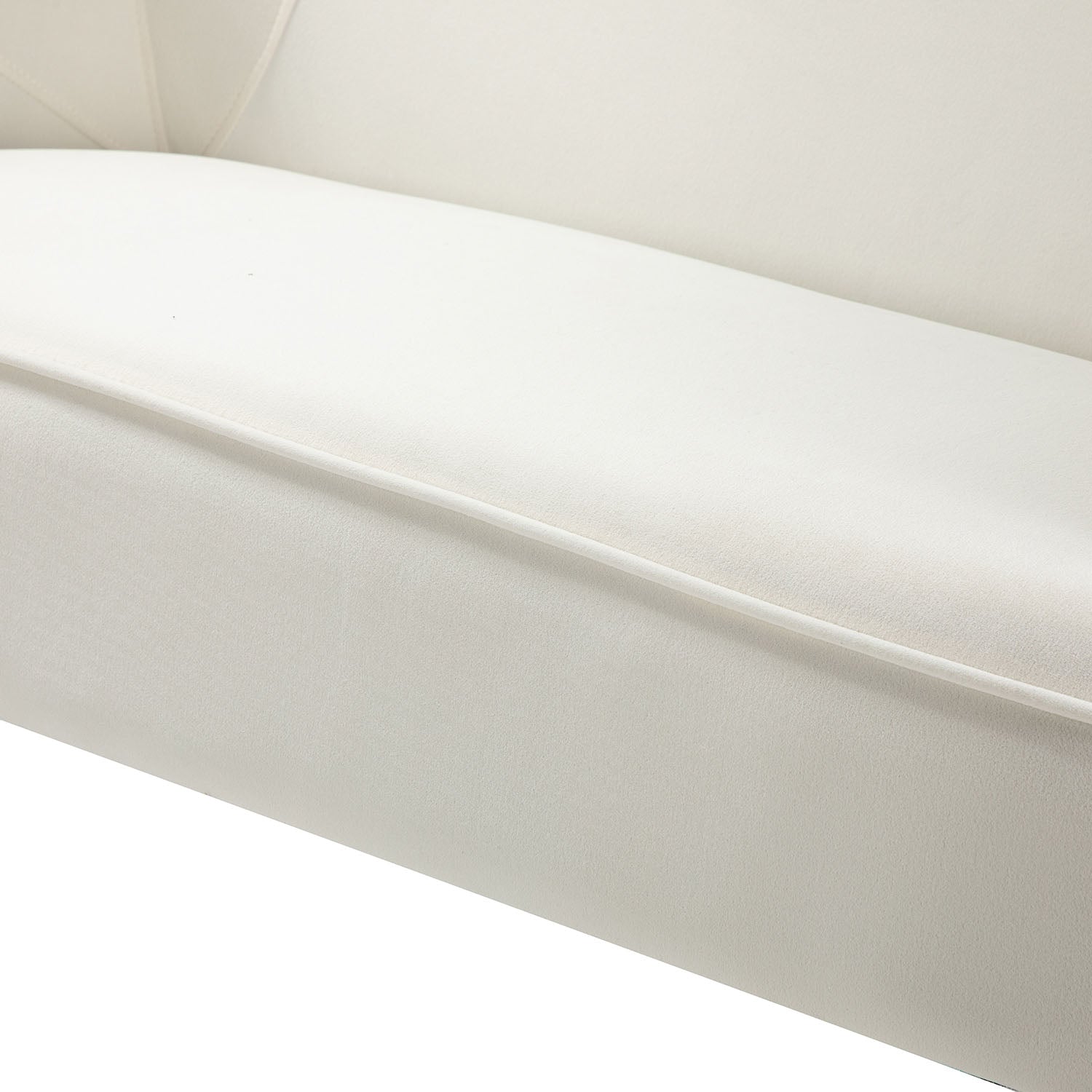 Aginaga Loveseat in Ivory