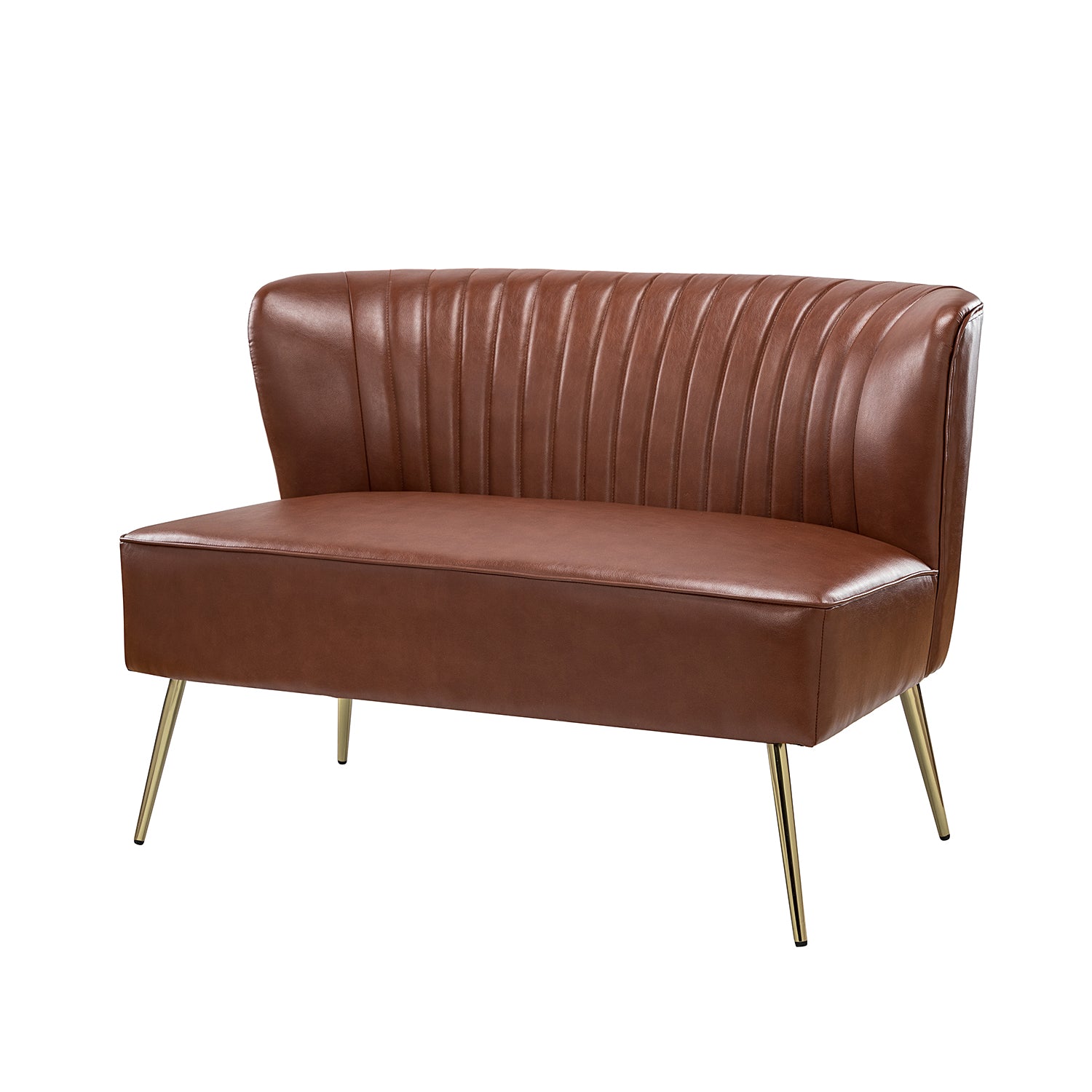 Monica Loveseat in Brown