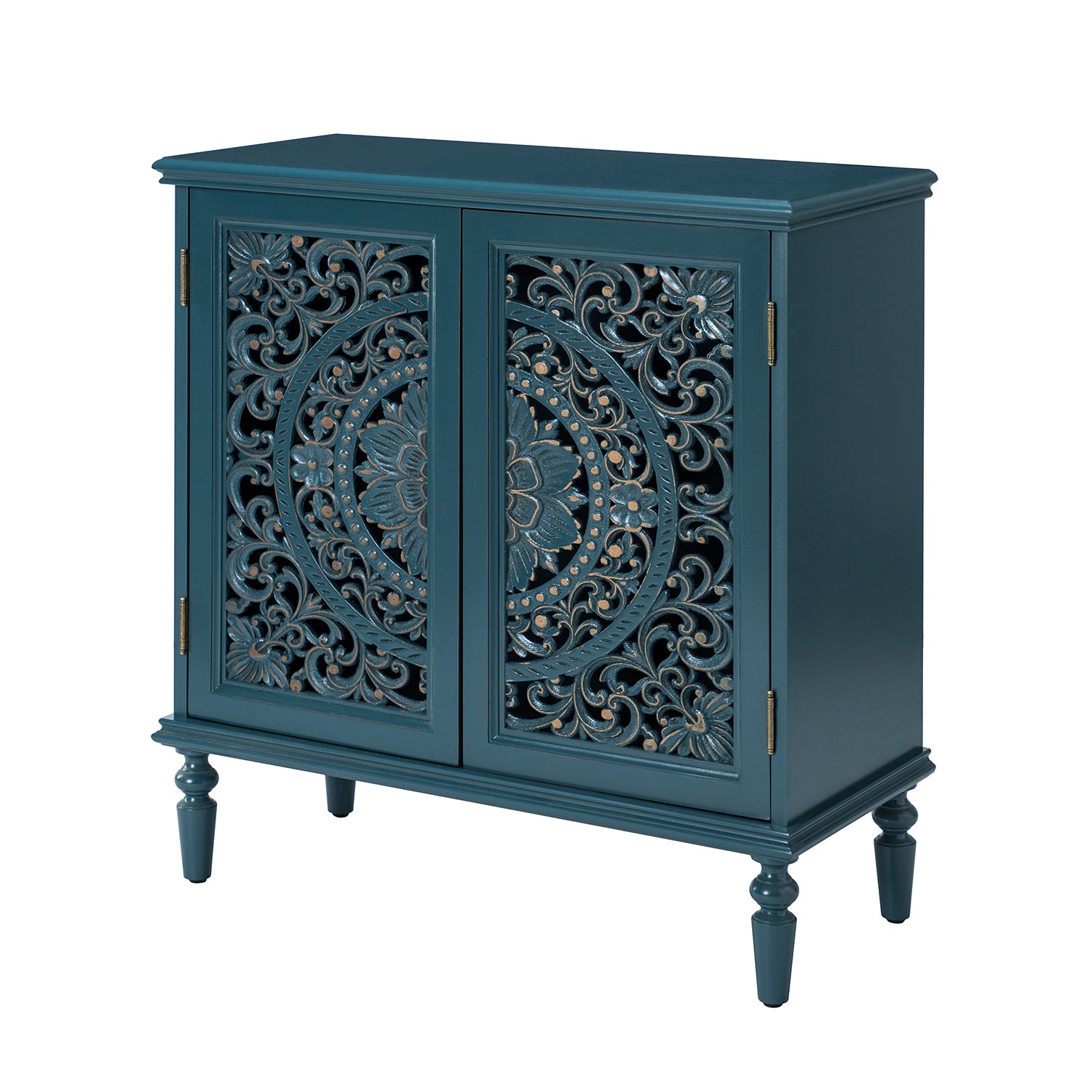 Delia Accent Cabinet in Blue