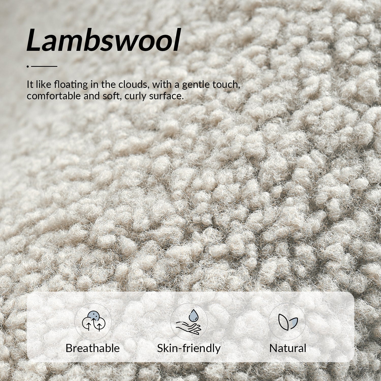 Nell Boucle Armchair in Grey