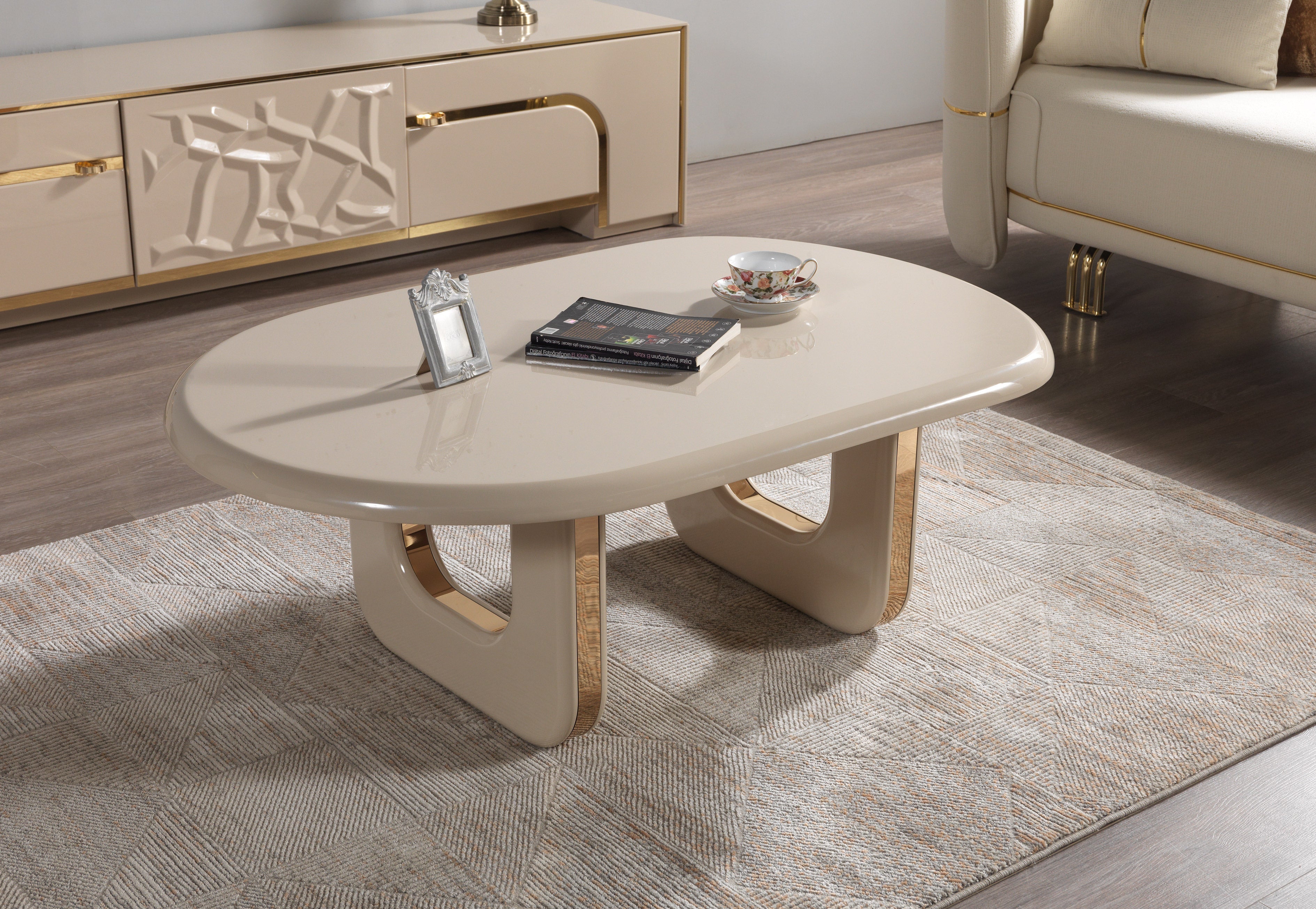 Helena Ivory Coffee Table