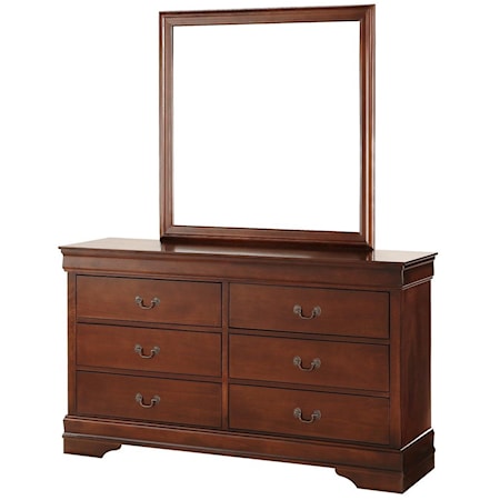 Mayville Dresser and Mirror
