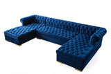 Luna Sectional - Navy